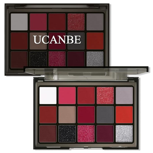 UCANBE Spotlight Eyeshadow Palette Professional 40 Color Eye Shadow Matte Shimmer Makeup Pallet Highly Pigmented Colorful Powder Long Lasting Waterproof Eye Shadow
